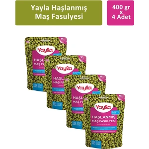 Haşlanmış Maş Fasulyesi 400 gr x 4 Adet