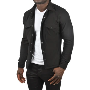 Örme Kumaş Gömlek Yaka Cepli Çıtçıtlı Slim Fit Spor Ceket 2500558