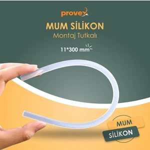 Mum Silikon Kalın (11 mm 30 cm) 10 Adet