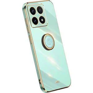 LR Joyful Xiaomi 14T Pro Halka Kickstand Galvanik TPU Telefon Kapağı (Yurt Dışından)