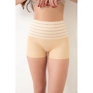 Cagno Model Yüksek Bel Göbek ve Karın Sıkılaştıran Korse Boxer