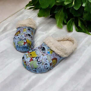 Günlük Içi Kürklü Neşeli Hayvan Figürlü Ev,anasınıf,kreş Terliği