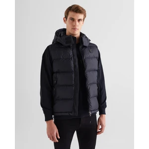 Erkek Siyah Regular Fit Kapüşonlu Yelek 7006454.5