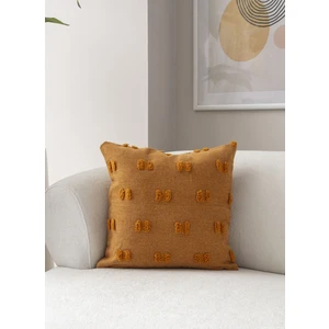 Turuncu Bohem Punch Dokuma Kırlent Kılıfı