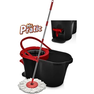 Mr Pratic Twin Turbo Pedallı Temizlik Seti Mop Paspas Pratik ve Kolay Temizlik