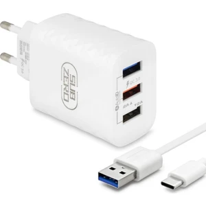 TT_SZB-SG49 Ev Tipi  Telefon Şarj Aleti 3 USB Portlu 30W