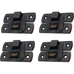 Yaylı Klips Oksit 4 Adet 20x30 mm Kutu Kapak ve Sandık Kilit