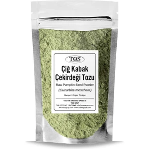TOS The Organic Spices Çiğ Kabak Çekirdeği Tozu 250 gr