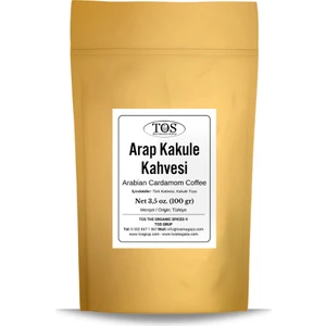 TOS The Organic Spices Arap Kakule Kahvesi 100 gr