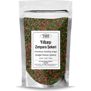 TOS The Organic Spices Yılbaşı Zımpara Şeker Karışımı 100 gr