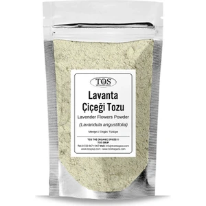 TOS The Organic Spices Lavanta Çiçeği Tozu 250 gr