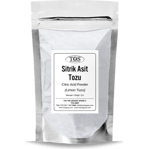 TOS The Organic Spices Sitrik Asit Tozu 250 gr