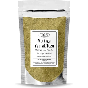 TOS The Organic Spices Moringa Yaprak Tozu 100 gr