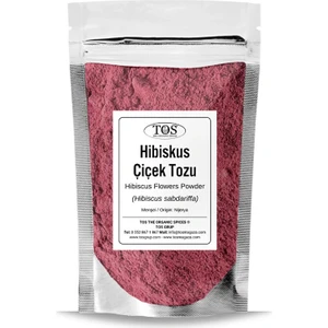 TOS The Organic Spices Hibiskus Çiçek Tozu 100 gr