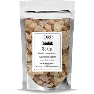 Günlük Sakızı 50 gr (1. Kalite) Boswellia Sacra / Frankincense