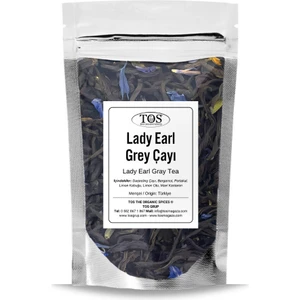 TOS The Organic Spices Lady Earl Grey Çayı 40 gr