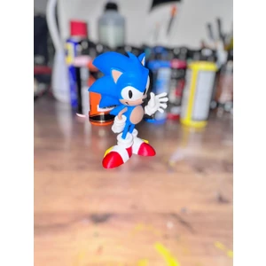 Sonic 3D Renkli Figür