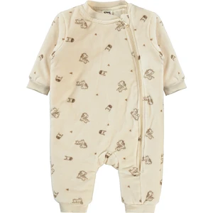 Civil Baby Erkek Bebek Patiksiz Uyku Tulumu 6-9 Ay Sütlükahve