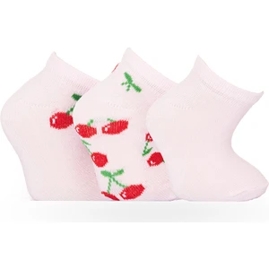 Kız 3'lü Bilek Çorap Kız Bebek