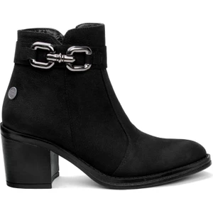 D24KB-1320 Kadın Deri Klasik Bot