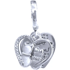 Kedi&Köpek Charm | 925 Ayar Gümüş