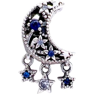Hilal ve Yıldız Charm | 925 Ayar Gümüş