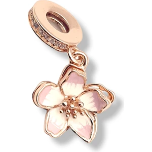 Kiraz Çiçeği Charm  | 925 Ayar Gümüş