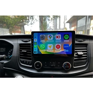Ford TRANSIT(2019-2024 Yıl) Android Sürüm 13 Multimedya Kablosuz Carplay Navigasyon 10 Inç Ekran 4G Ram + 32GB Hafıza Çerçeveli ve arka görüş kameralı