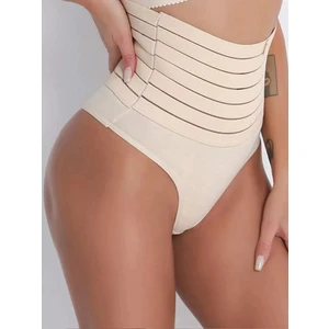 Flerna Model Karın Toparlayıcı ve Karın Düzeltici Yüksek Bel Lastikli Korse String