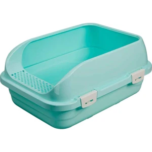 Amazon Açık Izgaralı Kedi Tuvaleti Yeşil M