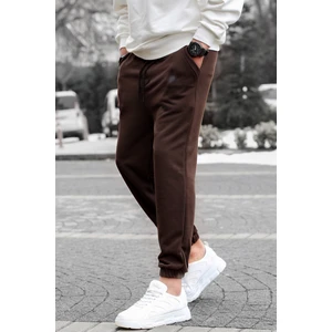 CMZ Collection Kahverengi  Eşofman Altı Kalın