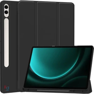 Redmud Teknoloji Samsung Galaxy Tab S9 Fe Plus / S10 Plus Uyumlu Tablet Kılıfı Kalem Bölmeli Uyku Modlu Smart Kılıf