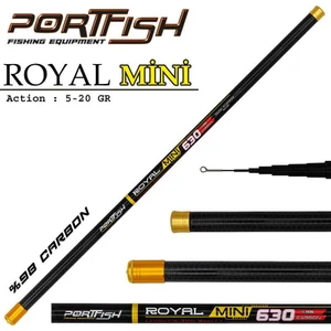 Mini Royal Carbon Göl Kamışı 630 cm 5-20 gr