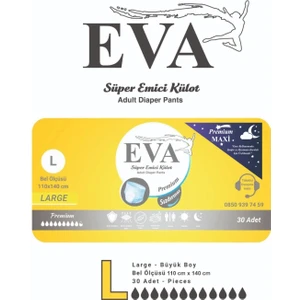 Premium Large Gece Emici Külot Hasta Bezi 30LU