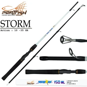 Port Fish Storm Tekne Kamışı 120 cm 10-35 gr
