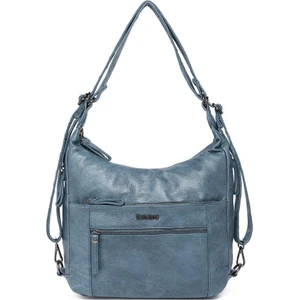 21K Barcelona Barcelona 21K Yıkama Deri Hem Sırt Hem Omuz Kadın Çantası BC1890