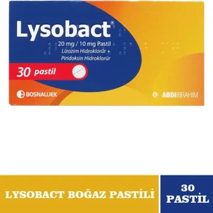 ABDİ İBRAHİM Lysobact Pastil 30 Adet