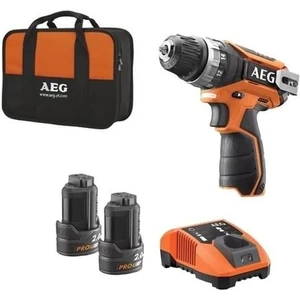 Aeg Bs 12 C2 Lı Çift Akülü Matkap (Lithium Ion 12 V; 2.0 Ah)