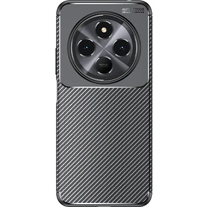 Xiaomi Redmi 14C 4g Kılıf Karbon Fiber Desenli Silikon Kılıf