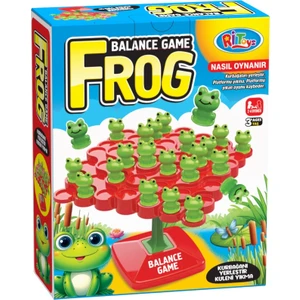Frog Game Balance Denge Oyunu Kurbağa Denge Akıl Zeka Strateji Aile Kutu Oyunu Oyuncak