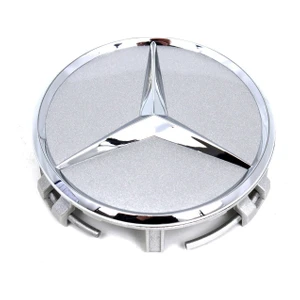 Yyo Mercedes-Benz Gri Jant Göbeği Arması 70-75MM  1 Adet