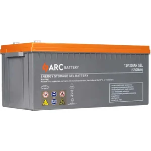 Arc Battery 12 Volt 200 Amper Jel Akü ( Üretim YILI:2024)