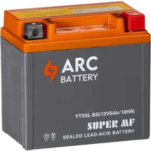 Arc Battery 12 Volt 5 Amper Yatay Motosiklet Aküsü (Üretim YILI:2024)