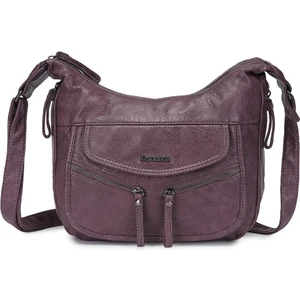 21K Barcelona Yıkama Deri Askılı Postacı Kadın Çantası 21K Barcelona 1892