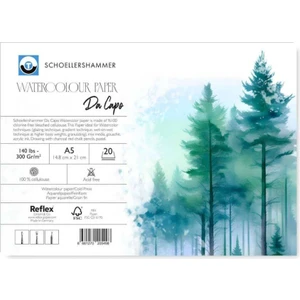 Schoellershammer Da Capo Cold Press Suluboya Defteri Blok 300 Gr. A5 20 Yaprak