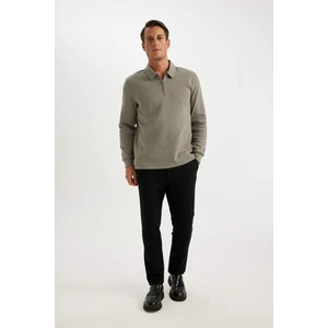 Kumaş Pantolon Tailored Regular Fit Basic Düz Cepli Düz Paça D3707AX24AU