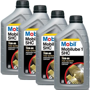 Mobilube 1 Shc 75W90 Otomotiv Dişli Yağı 4 x 1 L ÜT:2024