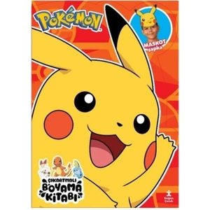 Pokemon Maskotlu Boyama Kitabı