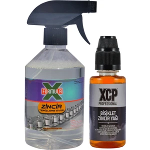 Bisiklet Zincir Yağı 100ML + 250ML Zincir Temizleme Sıvısı