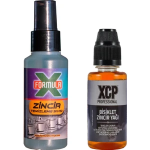 Bisiklet Zincir Yağı 50ML + 100ML Zincir  Temizleme Sıvısı